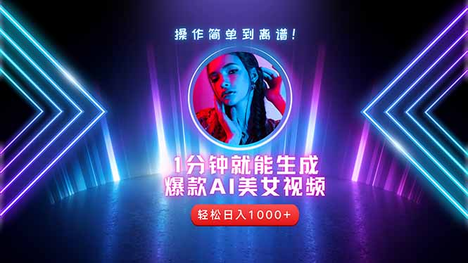 2025年最强副业：用AI做短视频，从零开始打造爆款账号！-搜外项目网