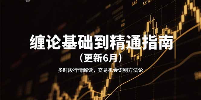 缠论基础到精通指南(更新6月)多时段行情解读,交易机会识别方法论-搜外项目网