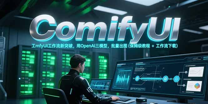 ComfyUI工作流新突破，用OpenAI三模型，批量出图(保姆级教程+工作流下载)-搜外项目网